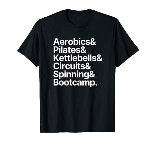 Fitness | Aerobics Pilates Pesas rusas Circuitos Spinning Camiseta