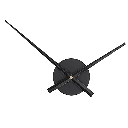 FOMIYES Reloj de pared de cuarzo mecanismo de movimiento de L reloj DIY Grand Cross- Point Reloj Agujas de pared 3D Inicio Decoración Cuarzo Reloj