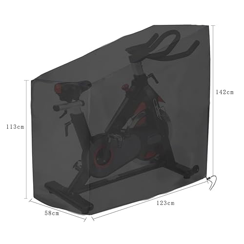 Funda para Bicicleta de Spinning Impermeable Cubierta Impermeable Cubierta para Bicicleta Anti UV