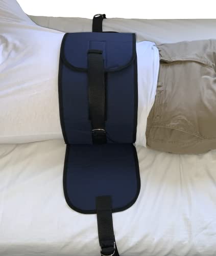 Gar Medical Cinturón Abdominal para cama, Sujeción para Cama adulto, cierre de velcro para camas de 090 a 150 Cm. Fijación al sommier.