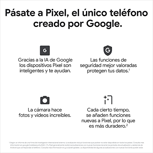 Google Pixel 7a - Smartphone 5G Android Libre con Lente Gran Angular y batería de 24 Horas de duración - Carbón