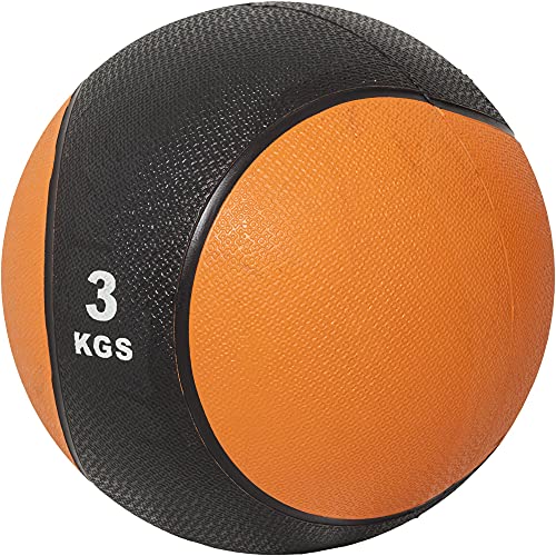 Gorilla Sports Balón Medicinal, Slam Ball, balón de Slam de 3 kg