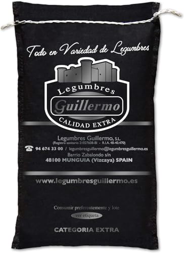 Guillermo | Lenteja beluga caviar (Salamanca) - Saco 500g. | Gourmet | Calidad Extra | Opción para vegetarianos y veganos | Sabor más rico e intenso y terroso que otras variedades de lentejas