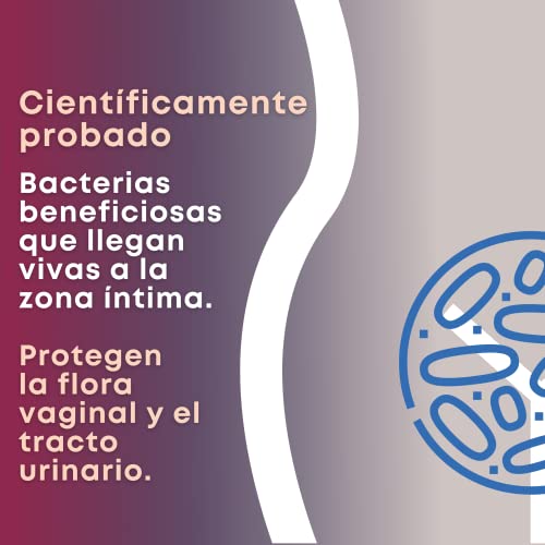 GYNEBAL Probioticos Mujer Flora Intima - Protector Intimo - Refuerza la Flora vaginal - Protege de las Infecciones - Lactobacillus Rhamnosus Acidophilus - 30 Capsulas