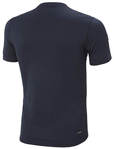 Helly Hansen HH Tech T-Shirt Camiseta Técnica, Hombre, Navy, M