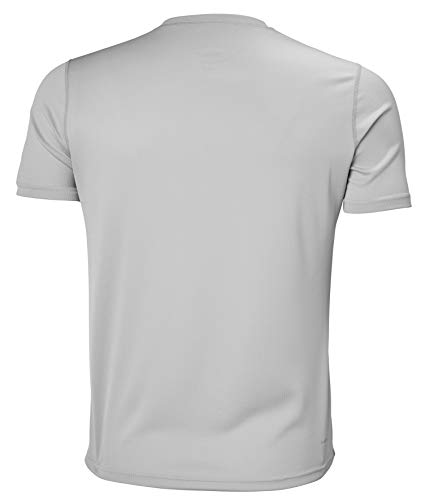 Helly Hansen HH Tech tee Camiseta Deportiva Manga Corto, Hombre, Light Grey, 2XL