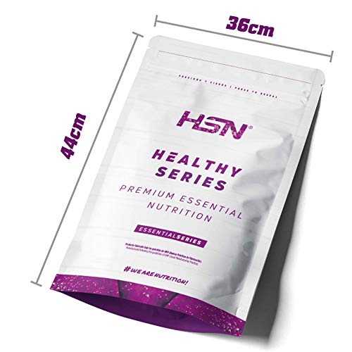 HSN Proteína de Guisante Aislada Sabor Fresa 2 Kg = 67 Tomas | 100% Vegana | Pea Protein Isolate | No-GMO, Sin Gluten, Sin Soja ni Azúcares añadidos