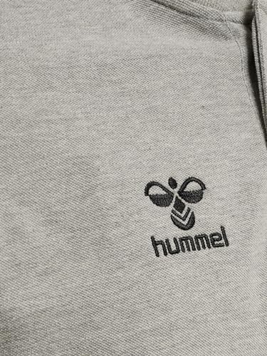 hummel hmlMOVE Grid Polo Camisa, Gris Naranja, XL para Hombre