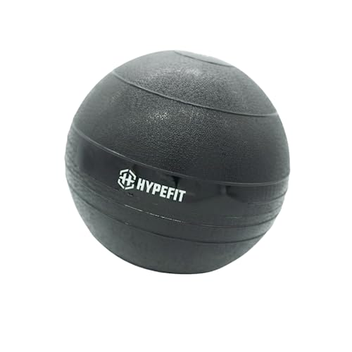 Hypefit Slam Ball Balón Medicinal 5-25 Kg, Bola de Peso Goma, Relleno de Arena, Lanzamientos sin Rebote, Entrenamiento Fuerza, Tonificación (5)