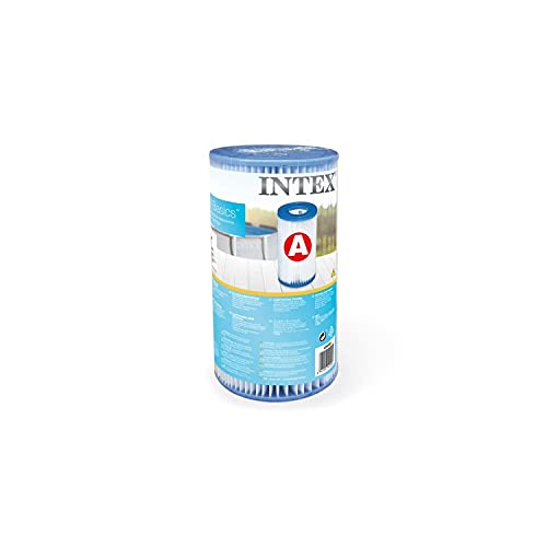 Intex - Juego de 6 Cartuchos de Filtro (Tipo de filtración: A)