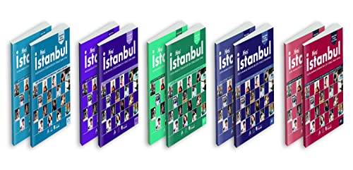 Istanbul Set A1 A2 B1 B2 C1 Libro de Texto Turco y Cuaderno de Ejercicios