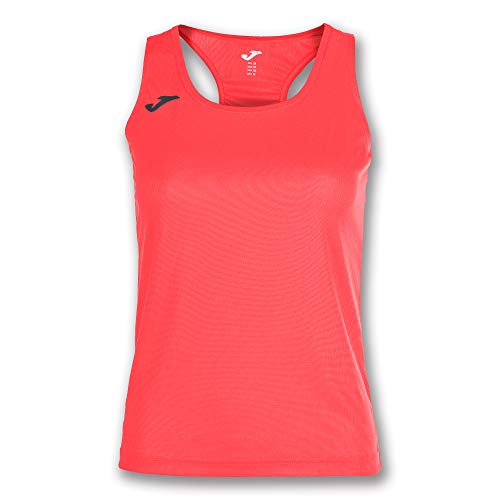 Joma Camisetas Señora, Mujer, Rojo (Siena Coral Fluor), XL