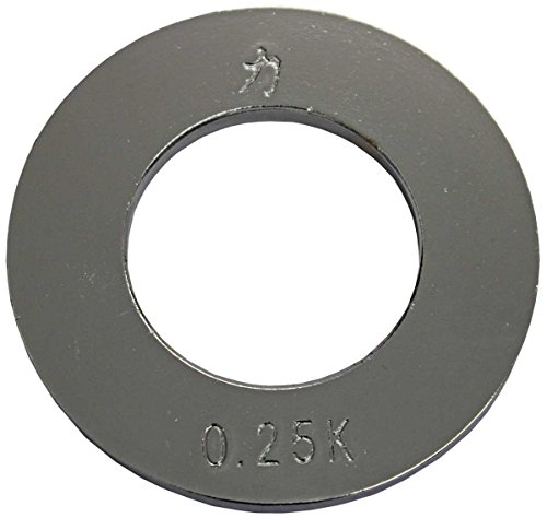 Juego de discos para pesas – Acero, por 2 x 0,125 kg; 0,25 kg; 0,5 kg/agujeros Diámetro 50