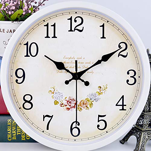 JustYit Mecanismo Reloj de Pared Movimiento de Reloj de Cuarzo de Silencio Maquinaria de Reloj con Agujas Maquinaria Reloj Pared Kit de Reparación de Reloj de DIY