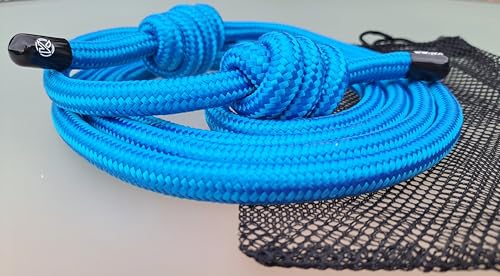 Kaikava Cuerda Rope Flow - Cuerda de Musculación para Adelgazar, Relajación, Recuperación y Flexibilidad - Comba de Ejercicios - Cuerda de Gimnasio Hecha a Mano en la UE