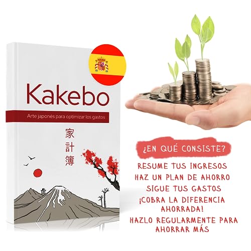 Kakebo 2024 - Agenda Kakebo - El Método Japonés Para Ahorro Doméstico - Gestiona Tus Gastos y Ahorra Sin Estrés