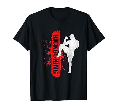 Kickboxing Skilled Kick Boxeo Entrenamiento Camiseta