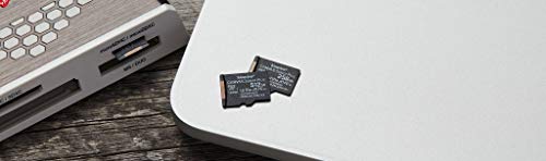 Kingston Canvas Select Plus Tarjeta microSD, SDCS2/128GB Class 10 con Adaptador SD, garantía de por vida con el fabricante.