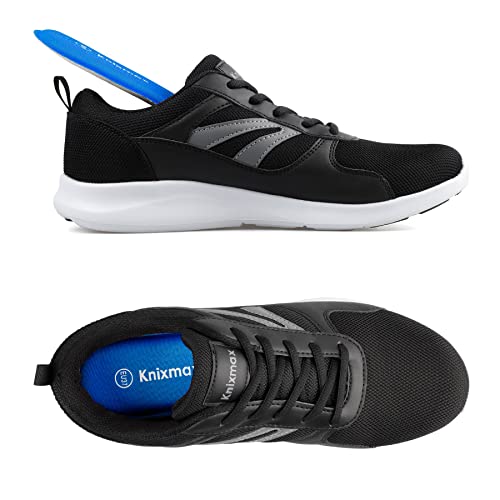 Knixmax Plantillas Memory Foam para Zapatos de Mujer y Hombre, Plantillas Confort Amortiguadoras Cómodas y Flexibles, Azul Marino EU 36…