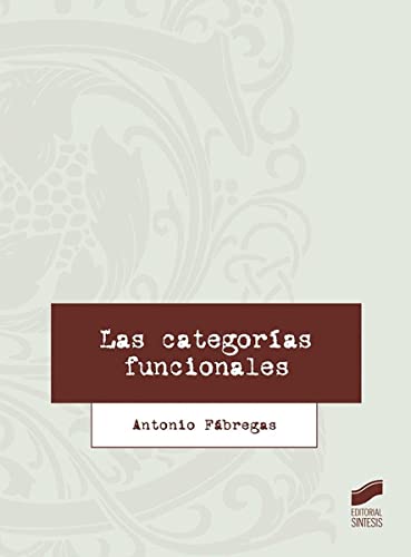 las categorías funcionales: 29 (Lingüistica)