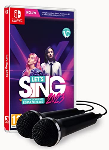 Let´s Sing 2023 Incluye Canciones Españolas 2 Micros - Switch