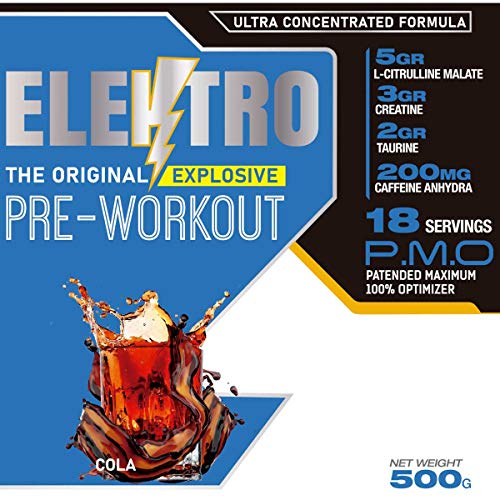 Life Pro Elektro 500g | Pre Workout en Polvo | Suplemento Pre Entreno | Nueva Formula (COLA)