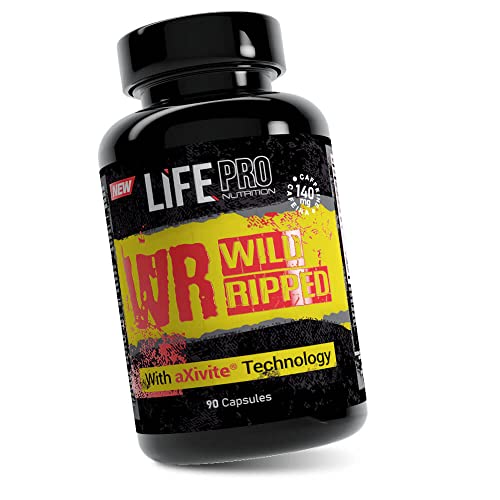 Life Pro Wild Ripped 90 caps | Disminuye la sensación de apetito | Aumenta la tasa metabólica | Efecto pérdida de grasas