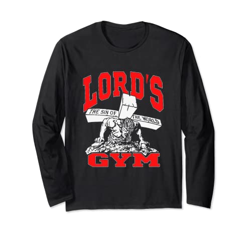 Lords Gym - El pecado del Señor del mundo Jesús Manga Larga