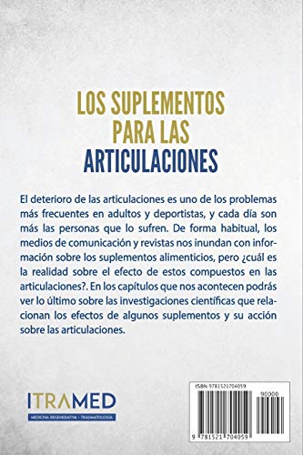 LOS SUPLEMENTOS PARA LAS ARTICULACIONES: Instituto de Traumatología y Medicina Regenerativa ITRAMED