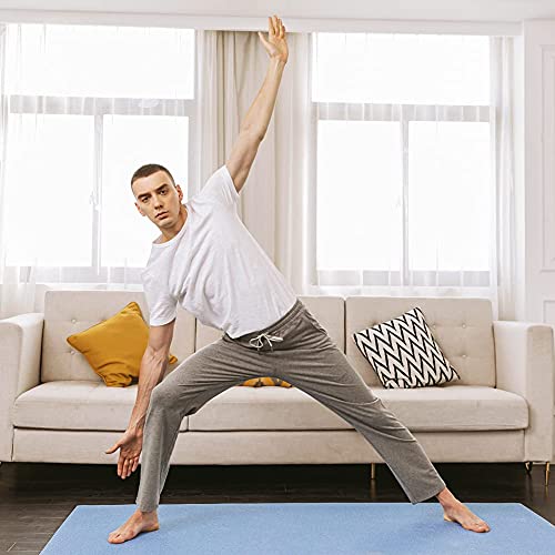 MaaMgic Pantalones de Yoga Pantalones Casuales elásticos Transpirables para Hombres Pantalones de Pijama en el Gimnasio