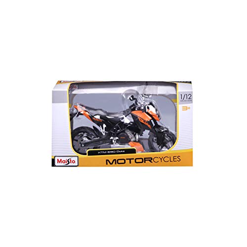 Maisto 531181 KTM 690 Duke 3 - Miniatura de Moto (Escala 1:12)