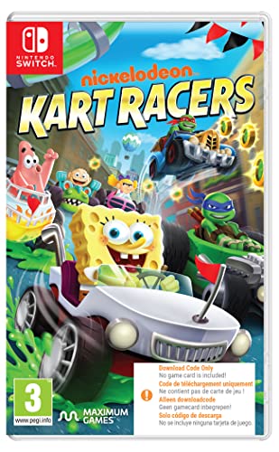 Maximum Games Nickelodeon Kart Racers *Code In Box*