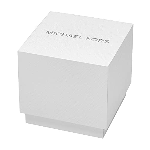 Michael Kors Reloj para Hombre Bayville, movimiento cronógrafo de cuarzo, caja mixta dorada de 44 mm con correa de acero inoxidable, MK8726