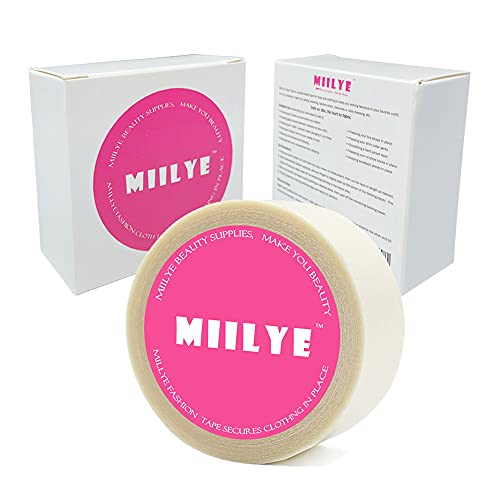 miilye Fashion vestido cinta, doble cara piel y ropa con cinta adhesiva para mantener la ropa en lugar, 2,5 CMX9 M
