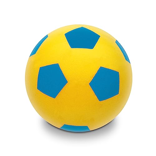 Mondo Toys - SOFT FOOTBALL 200 - Pelota esponja diámetro 20 cm - 1 pelota en esponja suave - colores variados - 07852
