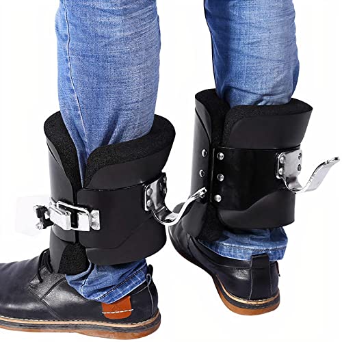 MuscleForge® Botas de inversión por gravedad para el entrenamiento por antigravedad, para colgar en bar - Inversion Gravity Boots para Ejercicios de Abdominales y Espalda, 2 piezas