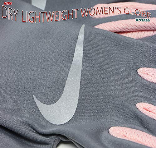 Nike 9331/67 Guantes para Hombre, tecnología Lightweight, 082, Negro/Plateado, Talla S