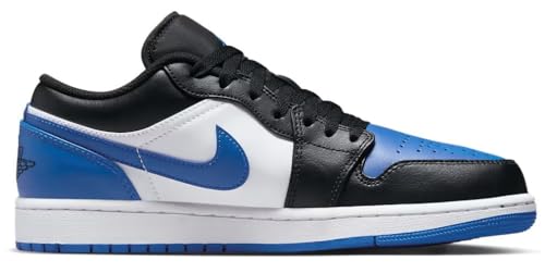 Nike Air Jordan 1 Bajo Zapatos De Hombre, White/Royal Blue-black-white, 41 EU