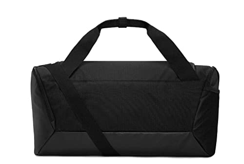 NIKE DM3976-010 NK BRSLA S DUFF - 9,5 (41L) Sports backpack Unisex Adult BLACK/BLACK/WHITE Tamaño 1SIZE