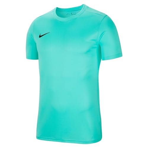 Nike M Nk Dry Park Vii Jsy Ss - Camiseta De Manga Corta Hombre, Azul (Hyper Turq/ Black), M, Unidad