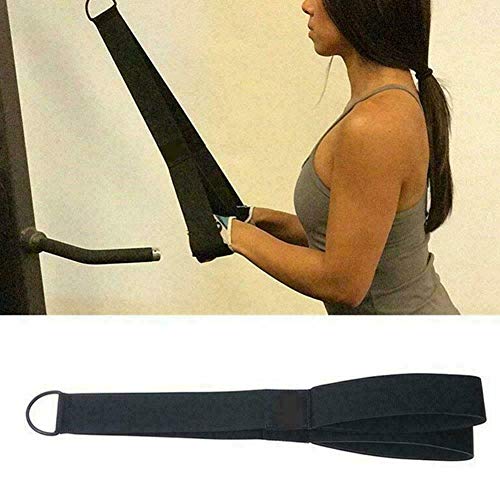 Oewnvmd Dispositivo de entrenamiento de tríceps cuerda de nylon para tirar hacia abajo para entrenamiento muscular fitness culturismo ejercicio de entrenamiento