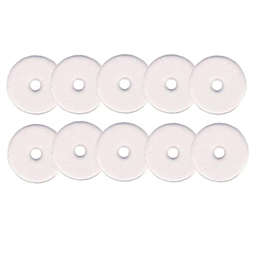 Onsinic 10pcs Discos De Silicona para Pendientes Piercing Piercing Curación Clear Disc Pads Disc Pads para Fijar Los Pendientes