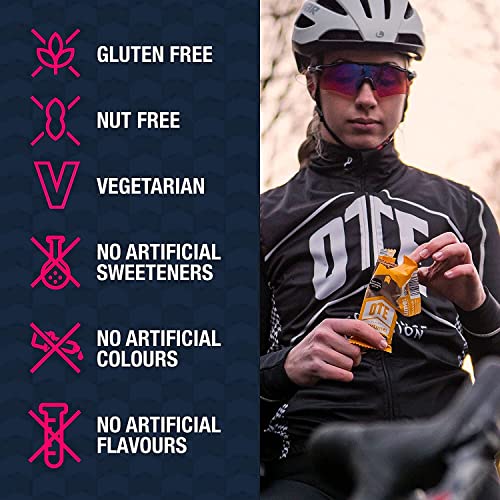 OTE Anytime Bars – Barras energéticas para ciclismo – Snacks nutricionales sin nueces y gluten para correr – Flapjacks de resistencia – Caja de 16 x 62 g (paquete mixto)