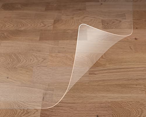 Panorama Alfombrilla Protectora para Suelos de Vinilo 60x120cm - Silla Ruedas - Suelo Duro - Transparente