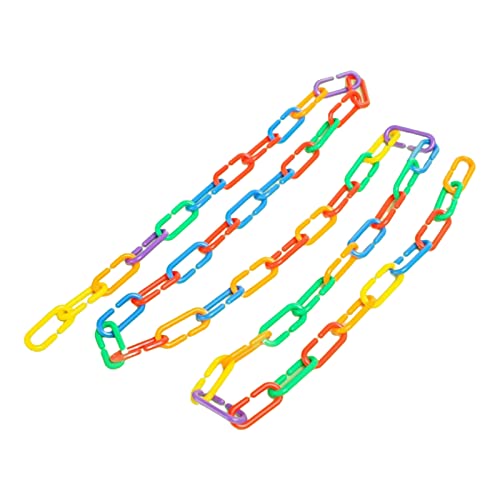 Paquete de 3 Plataformas de Salto Planeador de azúcar, Cadena de Escalada, Juguete de Entrenamiento Autoadhesivo, Forma de Paraguas de Color Brillante para Pared