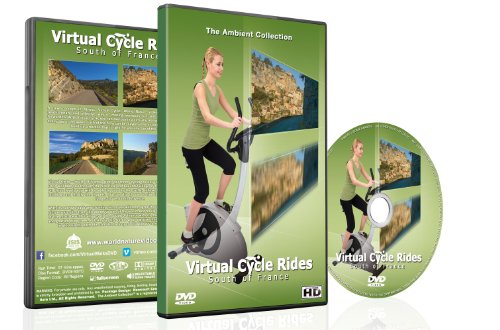 Paseos virtuales en bicicleta - Sur de Francia - para ciclismo indoor, caminadora y entrenamientos de correr