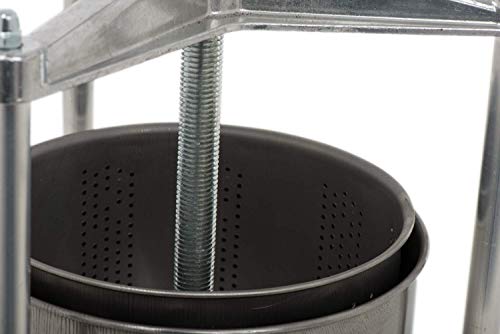 PAVI Prensa para alimentos de aluminio fundido a presión con recuperador de acero inoxidable