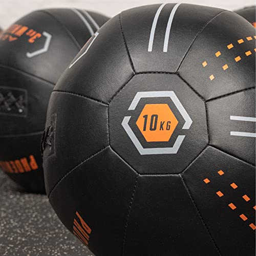 Phoenix Fitness Balón de pared – Heavy Duty Slam Ball para fortalecer los músculos centrales y entrenamiento HIIT – ideal para el hogar, gimnasio, boxeo, estudio – Peso: 10 kg