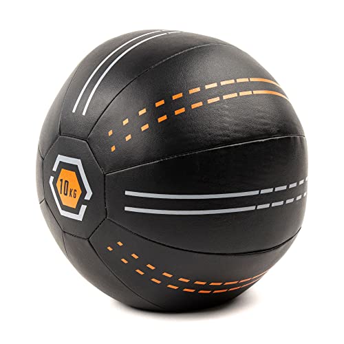 Phoenix Fitness Balón de pared – Heavy Duty Slam Ball para fortalecer los músculos centrales y entrenamiento HIIT – ideal para el hogar, gimnasio, boxeo, estudio – Peso: 10 kg