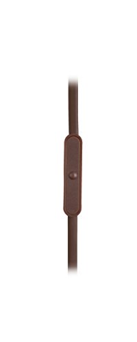 Pioneer SE-CL722T-T - Auriculares Tipo botón (con micrófono, límite de eficacia 100 dB), Color marrón